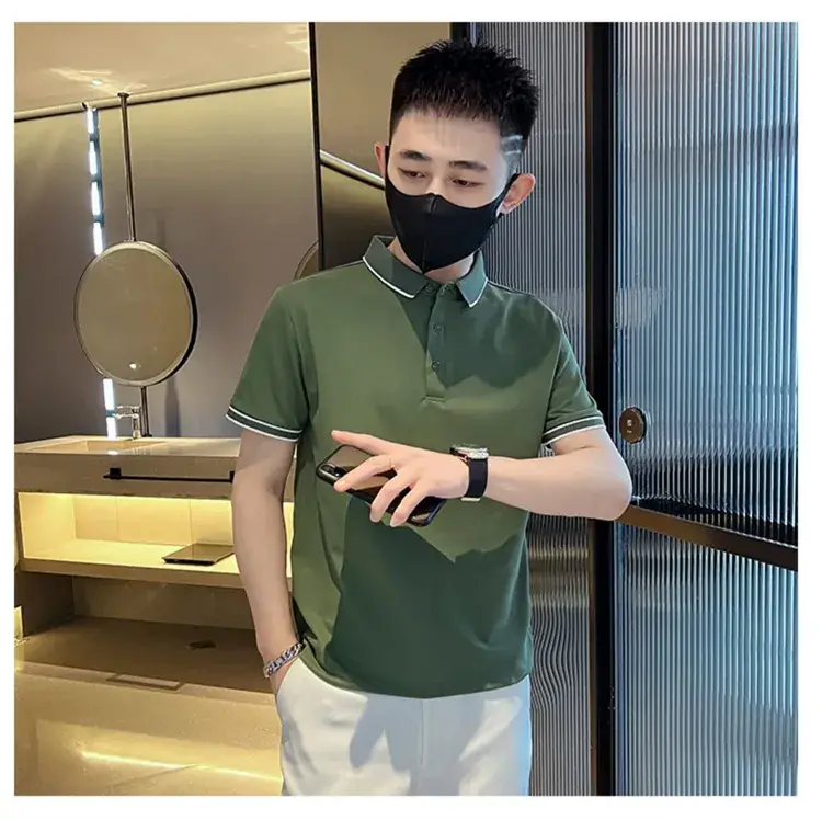 Men's Green Polo T-Shirt Summer 2023 — feature 19