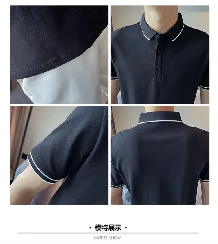 Men's Green Polo T-Shirt Summer 2023 — feature 3