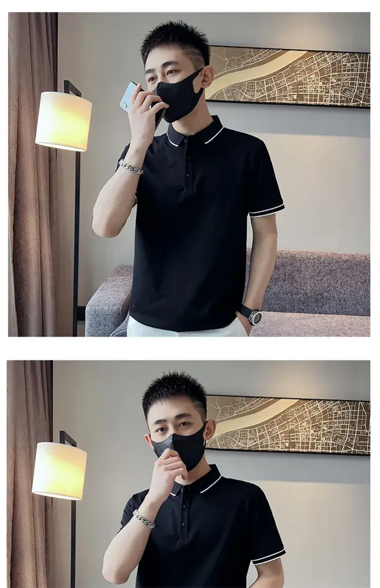 Men's Green Polo T-Shirt Summer 2023 — feature 5