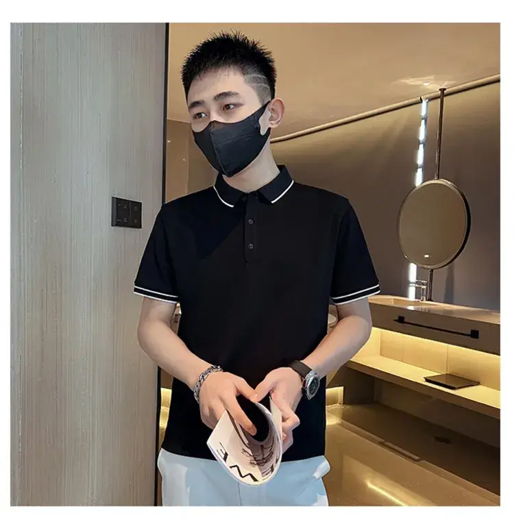 Men's Green Polo T-Shirt Summer 2023 — feature 7