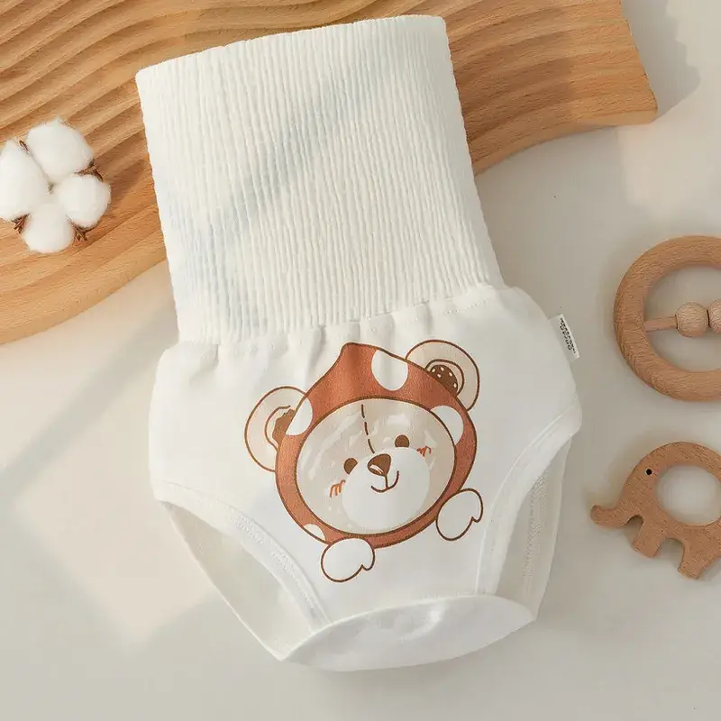 Baby Belly Protector NWA Cotton High Waist Pants - Image 2