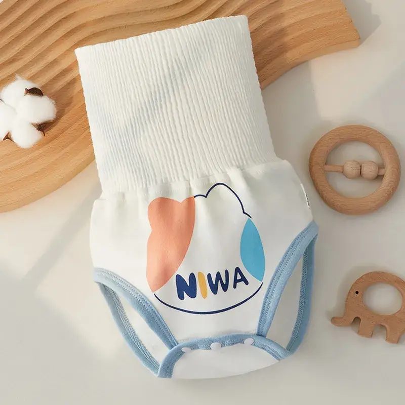 Baby Belly Protector NWA Cotton High Waist Pants - Image 4