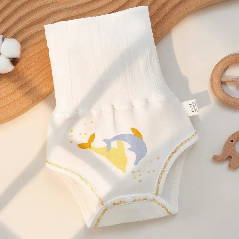 Baby Belly Protector NWA Cotton High Waist Pants - Image 9