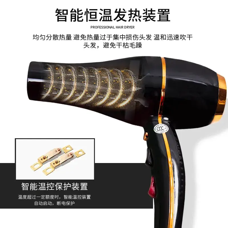 Professional Hair Dryer with Negative Ion Technology - Image 3