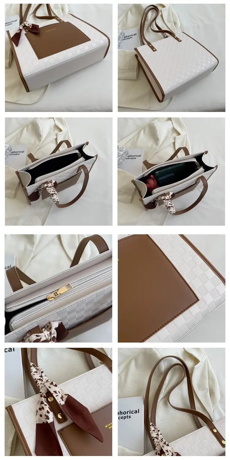 Large Capacity Women's Texturized Shoulder Bag 2023 — feature 4
