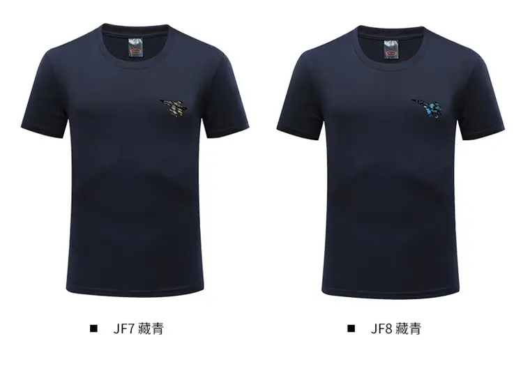 Men Motorcycle Graphic T-Shirt Navy White 2024 Summer — feature 17