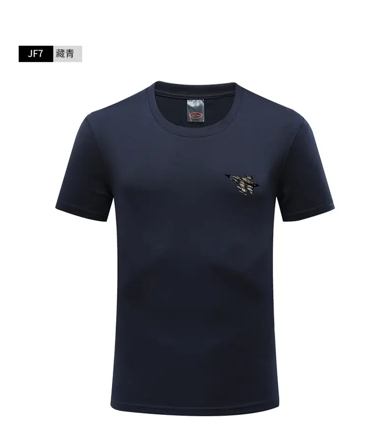 Men Motorcycle Graphic T-Shirt Navy White 2024 Summer — feature 41