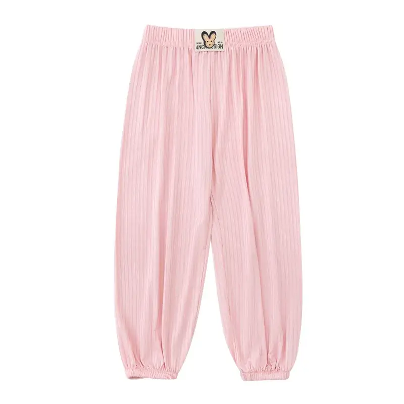 Women's White Modal Pants Lightweight Casual Home Air Conditioning Pants - Image 10