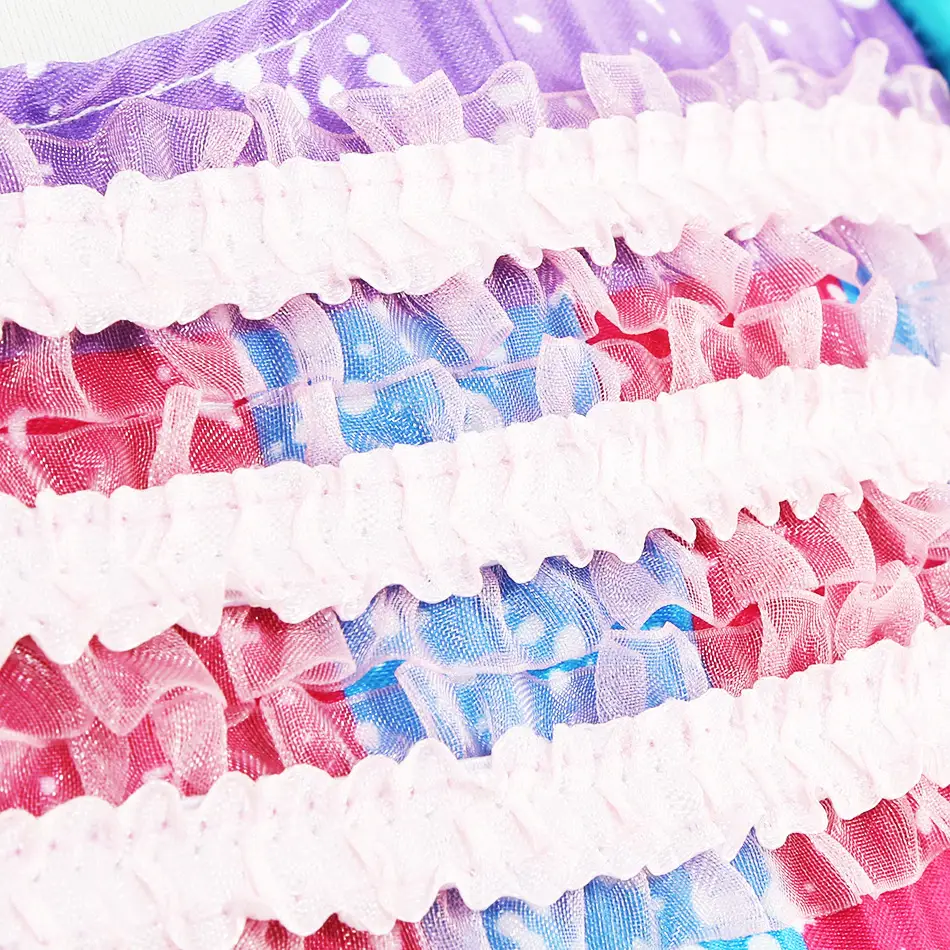 White Mesh Candy Skirt for Kids Halloween Christmas — feature 32