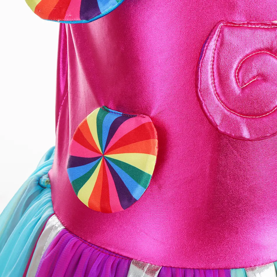 White Mesh Candy Skirt for Kids Halloween Christmas — feature 7