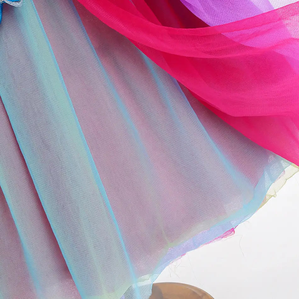 White Mesh Candy Skirt for Kids Halloween Christmas — feature 9