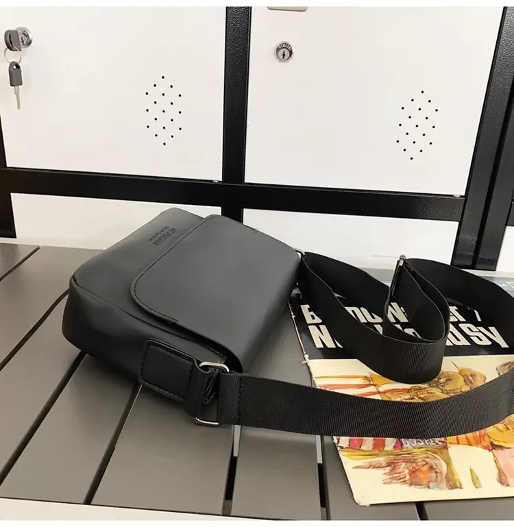 Men's Grey Satchel Shoulder Bag 2024 — feature 32