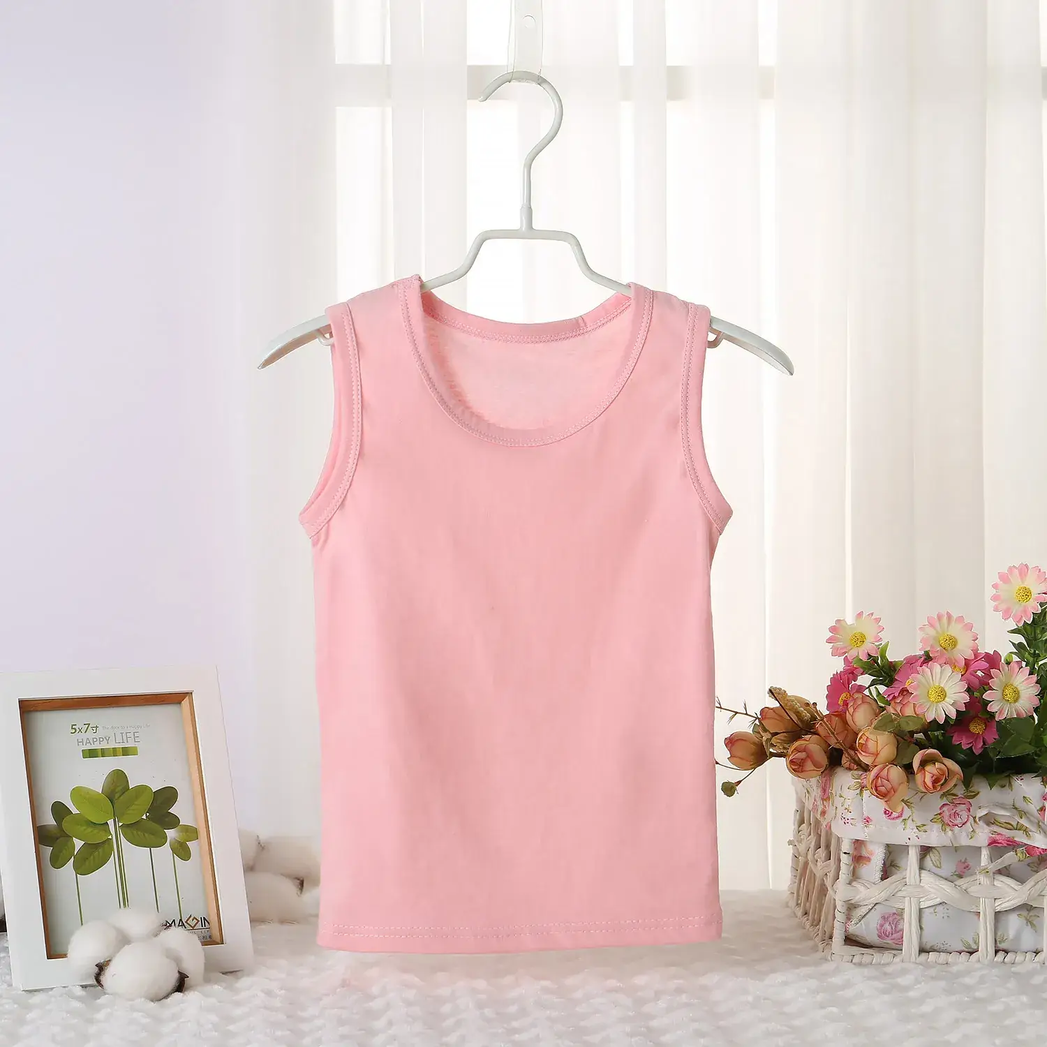 2024 Summer Cotton Sleeveless Vest for Kids - Image 9