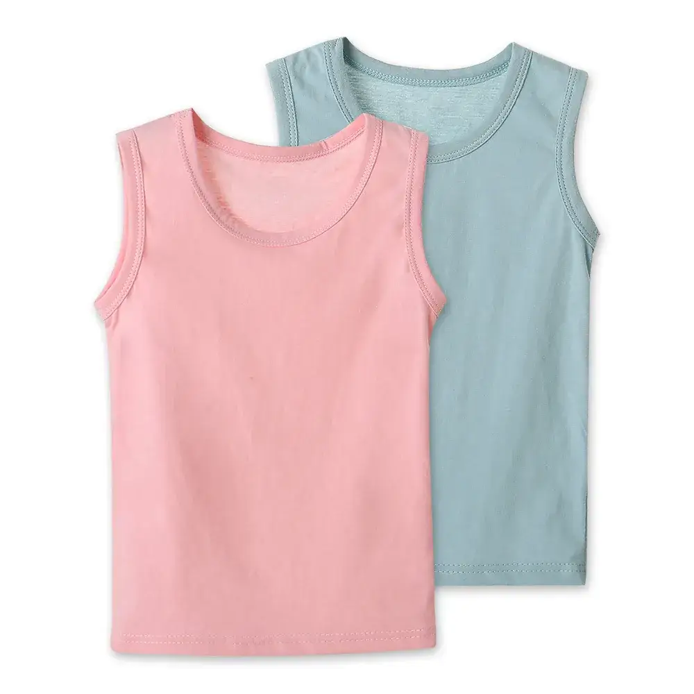 2024 Summer Cotton Sleeveless Vest for Kids - Image 12