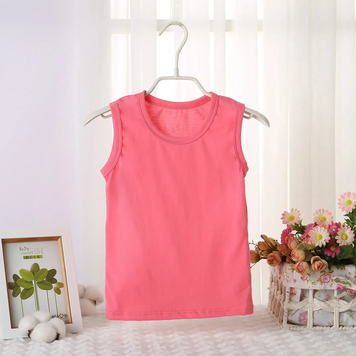 2024 Summer Cotton Sleeveless Vest for Kids - Image 6