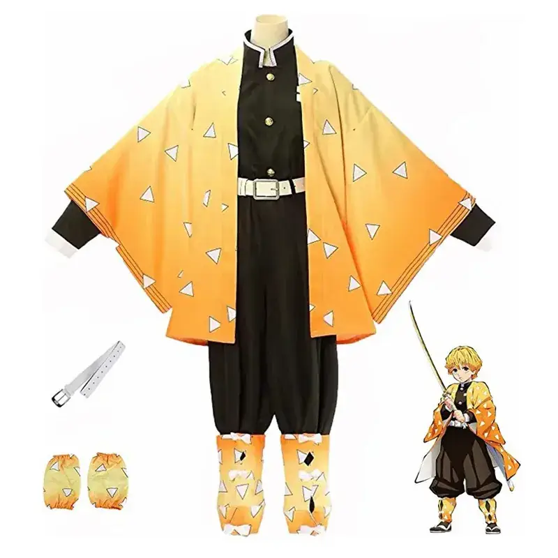 Ghost Blade Halloween Cosplay Set Black Plus Size - Image 5