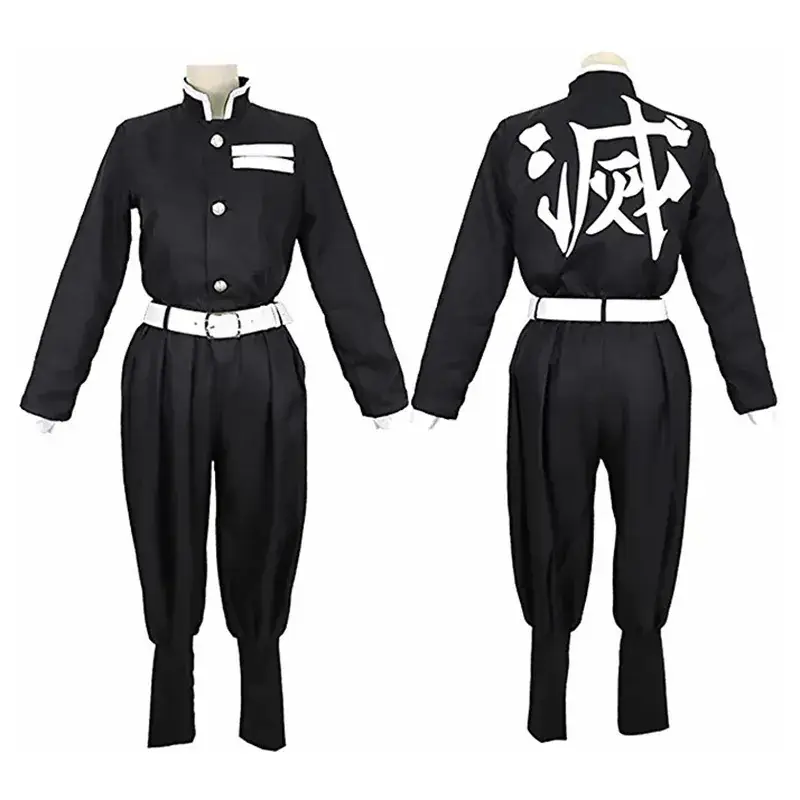 Ghost Blade Halloween Cosplay Set Black Plus Size - Image 6