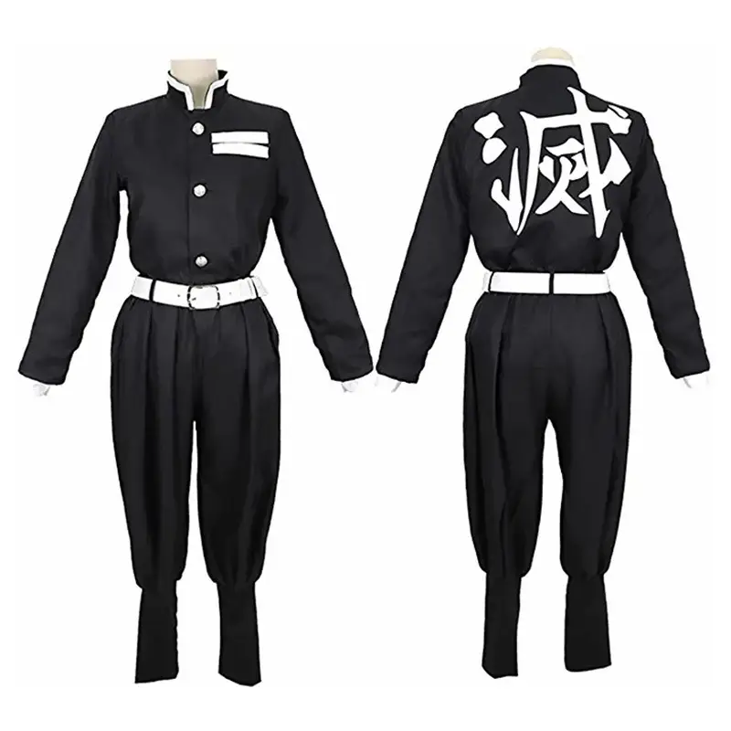 Ghost Blade Halloween Cosplay Set Black Plus Size — feature 23