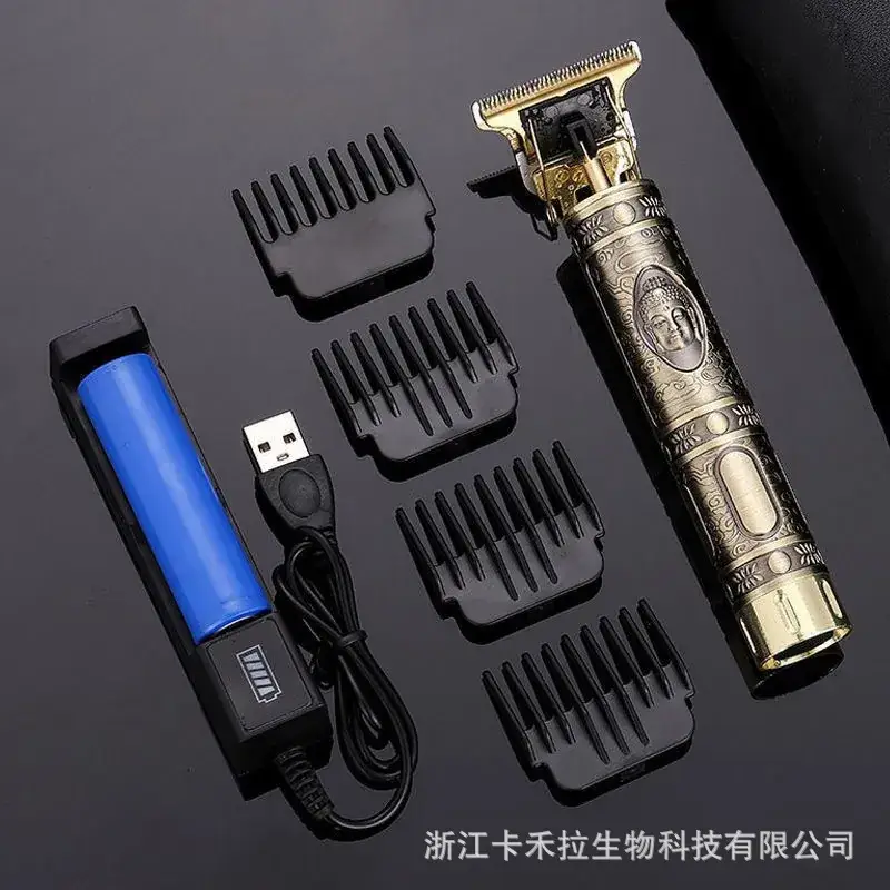 German Precision Hair Clippers with 4MM Blades & Cleaning Brush - Image 6