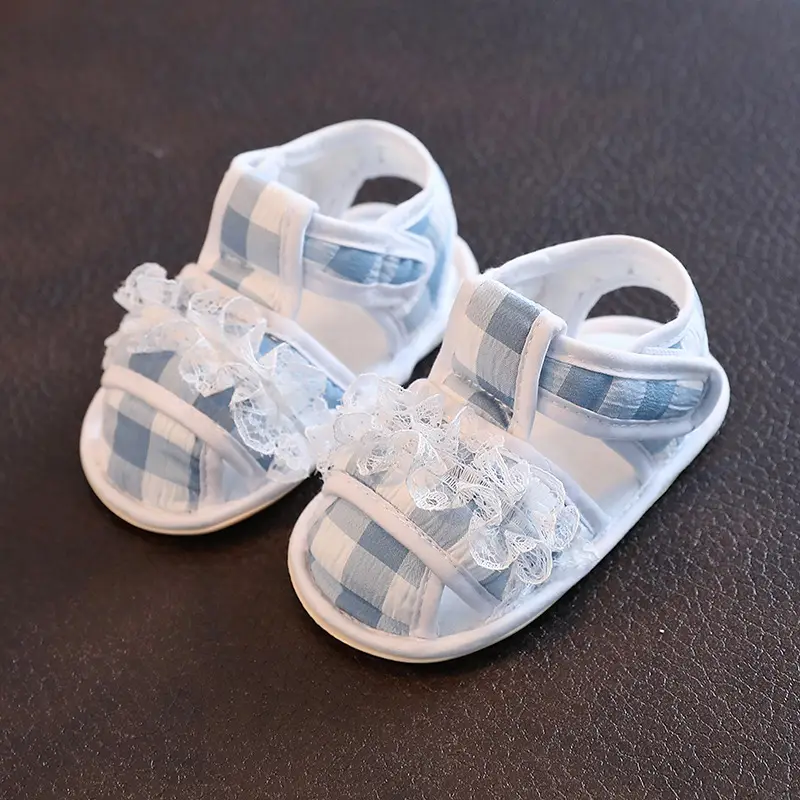 Baby Floral Sandals Soft Soled Newborn Shoes