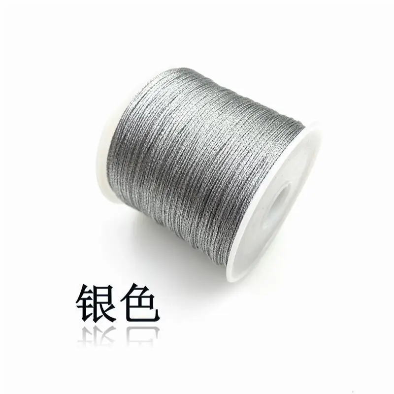 Silver Braided Thread for Crafts & Home Use - Image 16