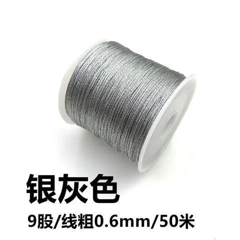 Silver Braided Thread for Crafts & Home Use - Image 12