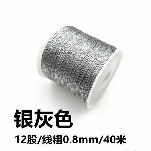 Silver Braided Thread for Crafts & Home Use - Image 14