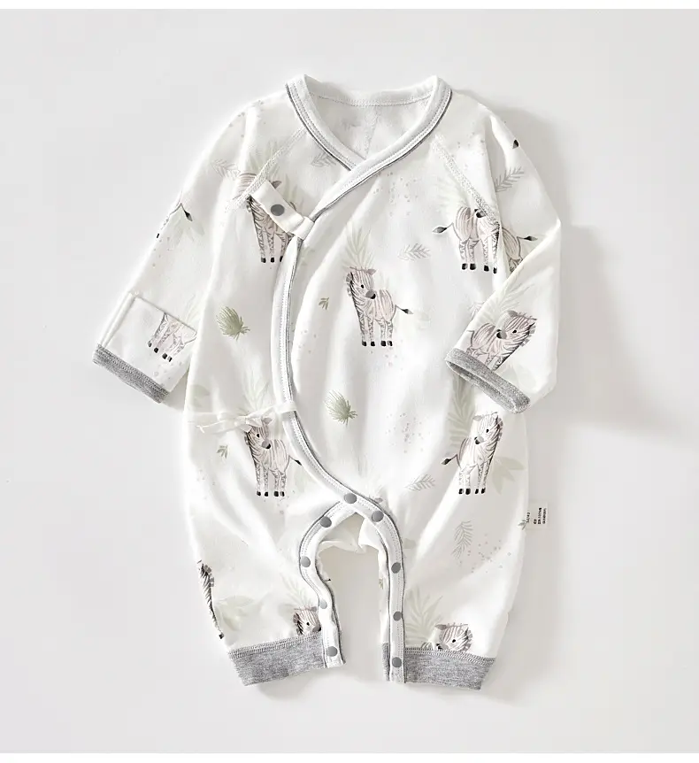Newborn Baby Pure Cotton Boneless Jumpsuit 0-6M — feature 16