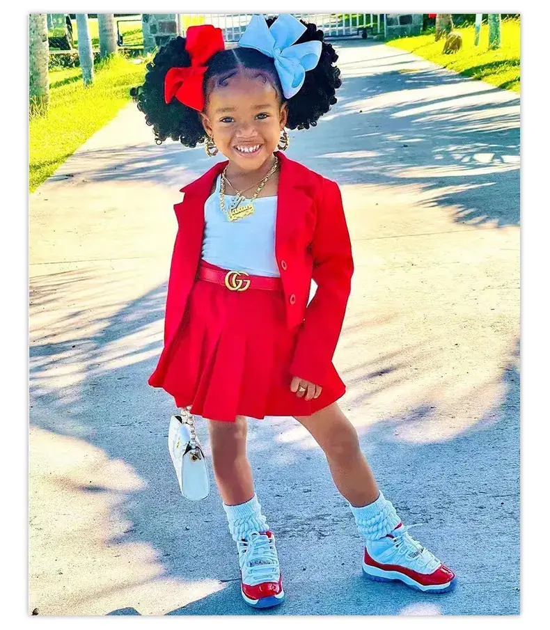 Young Girl Pink Skirted Jacket & Boots Set — feature 25