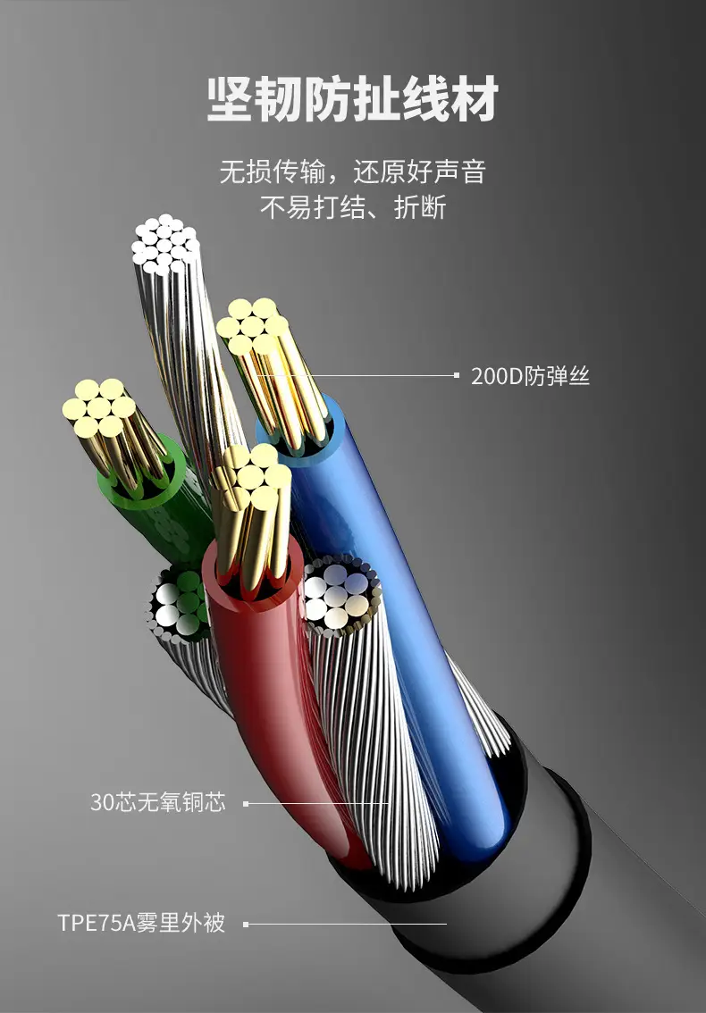 Metal In-Ear Headphones with Type-C Charging & Live Broadcast Feature — feature 14