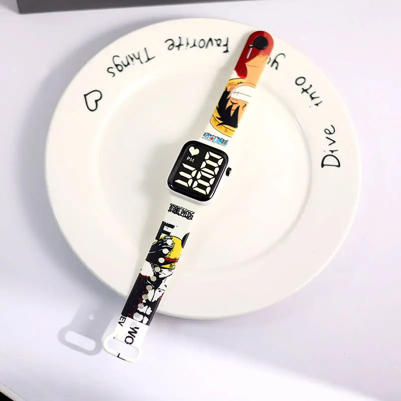 Cute Cartoon Button Led Watch for Girls Primary School Party Wear - Image 13