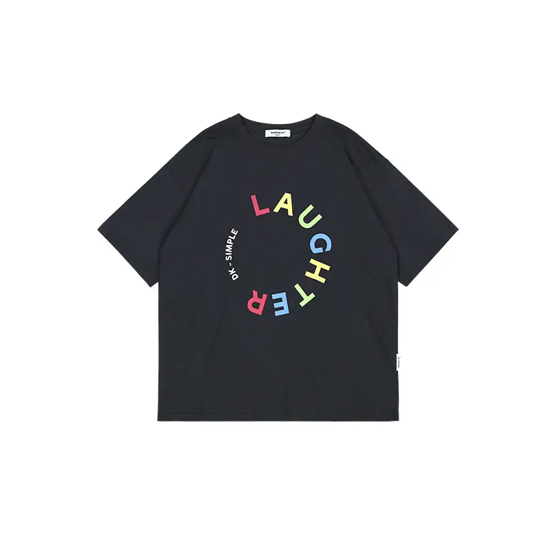 Kids Laughing Outershot T-Shirts Blue Gray Medium to XL - Image 5