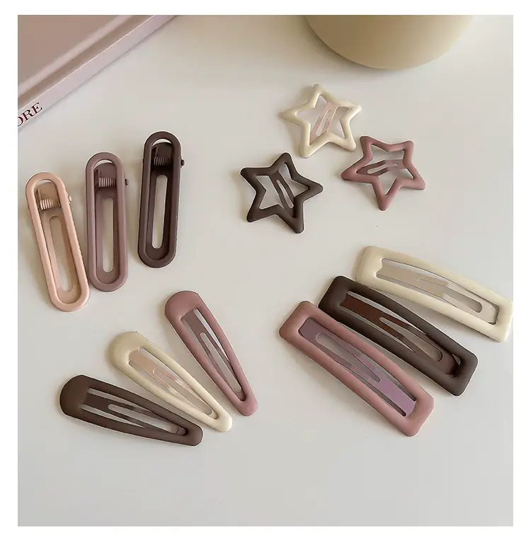 Children's Purple Hair Clips Set for Girls — feature 7
