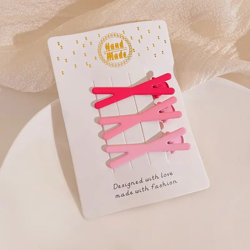 Children's Purple Hair Clips Set for Girls - Image 13