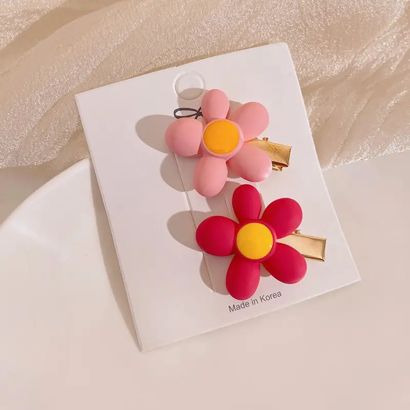 Children's Purple Hair Clips Set for Girls - Image 9