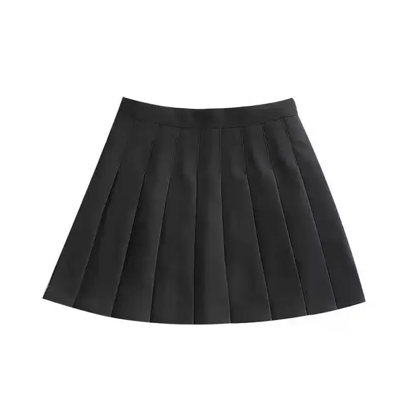 Women's Waist Tight Pleated Shirt with Long Sleeve - Image 3