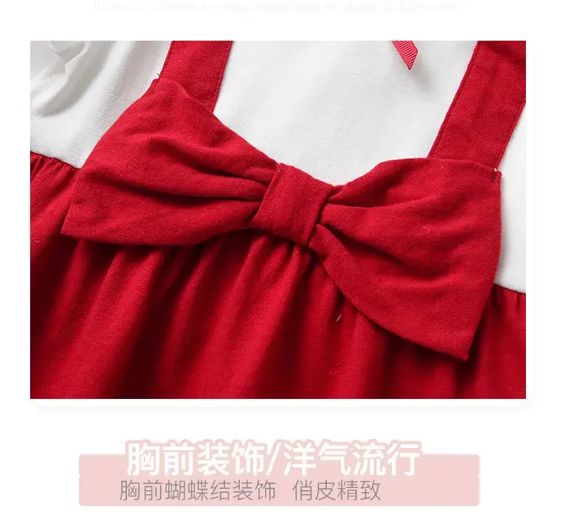 Red Bow Baby Romper for 1-Year-Olds — feature 16