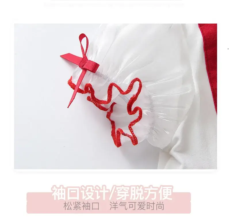Red Bow Baby Romper for 1-Year-Olds — feature 17