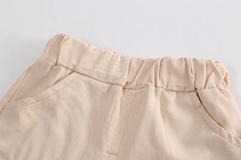 Men Women Striped Summer Suit Shorts Set — feature 10