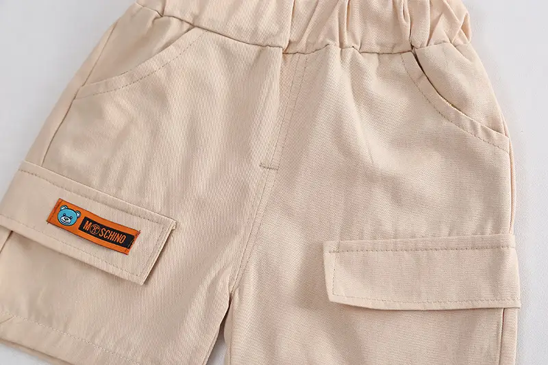 Men Women Striped Summer Suit Shorts Set — feature 11