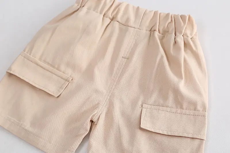 Men Women Striped Summer Suit Shorts Set — feature 15