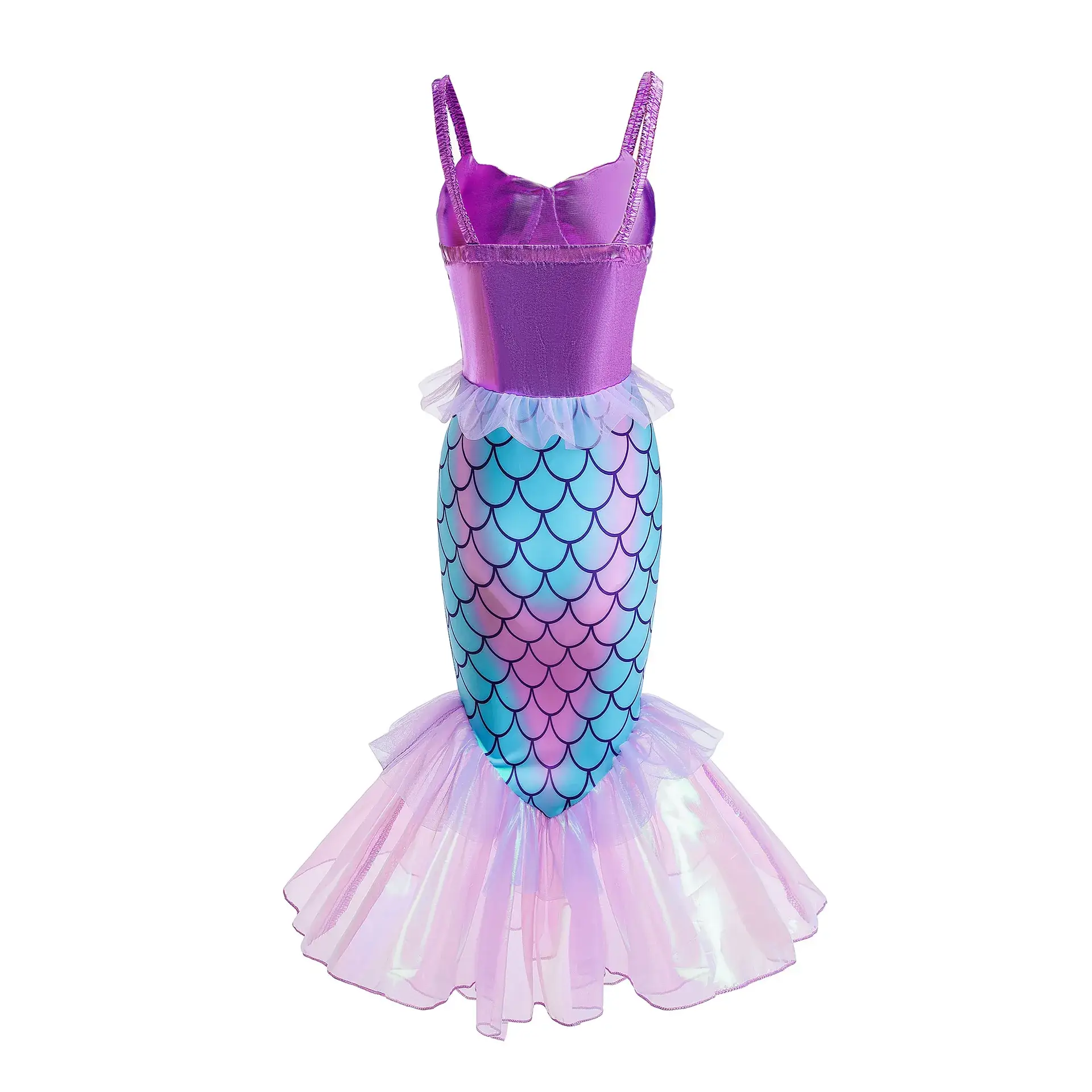 New Mermaid Princess Dress for Girls Baby Size — feature 12