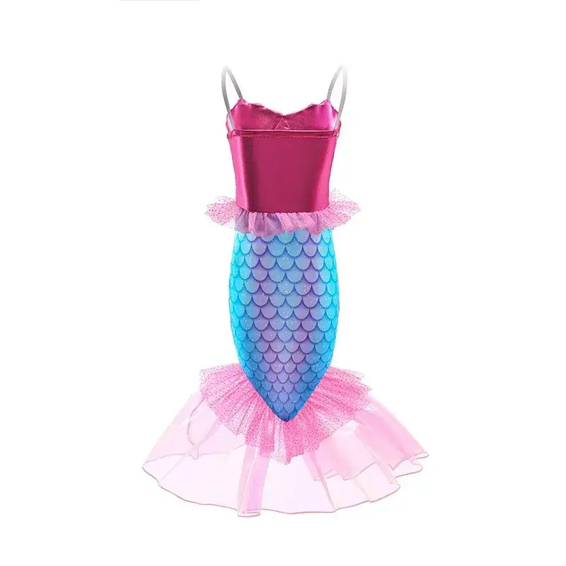 New Mermaid Princess Dress for Girls Baby Size — feature 27