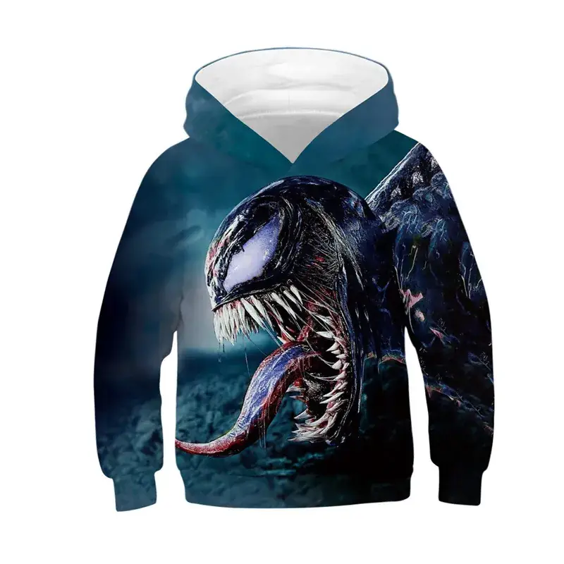 2023 Venom 3D Printed Hoodie for Boys Girls - Image 8