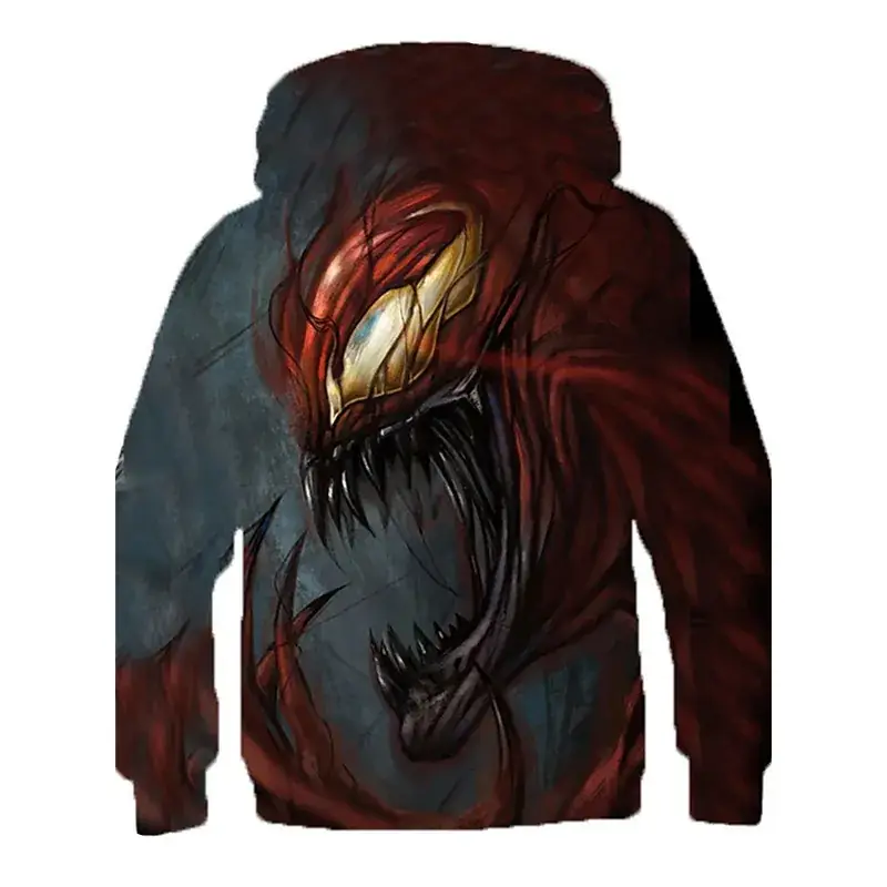 2023 Venom 3D Printed Hoodie for Boys Girls - Image 11