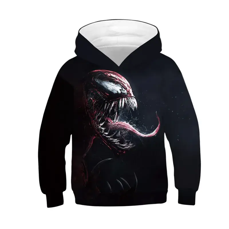 2023 Venom 3D Printed Hoodie for Boys Girls - Image 6