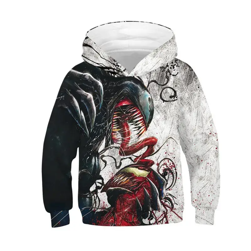 2023 Venom 3D Printed Hoodie for Boys Girls - Image 7
