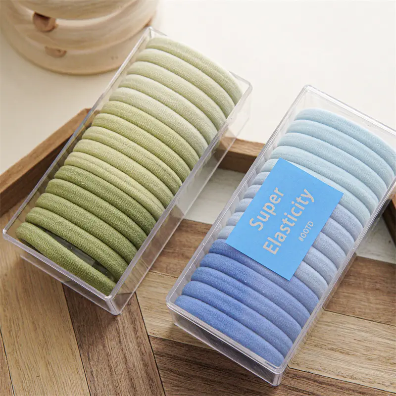Colorful Seamless Hair Bands for Women's Pony Ties — feature 10