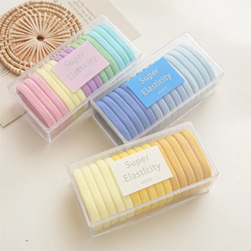 Colorful Seamless Hair Bands for Women's Pony Ties — feature 6