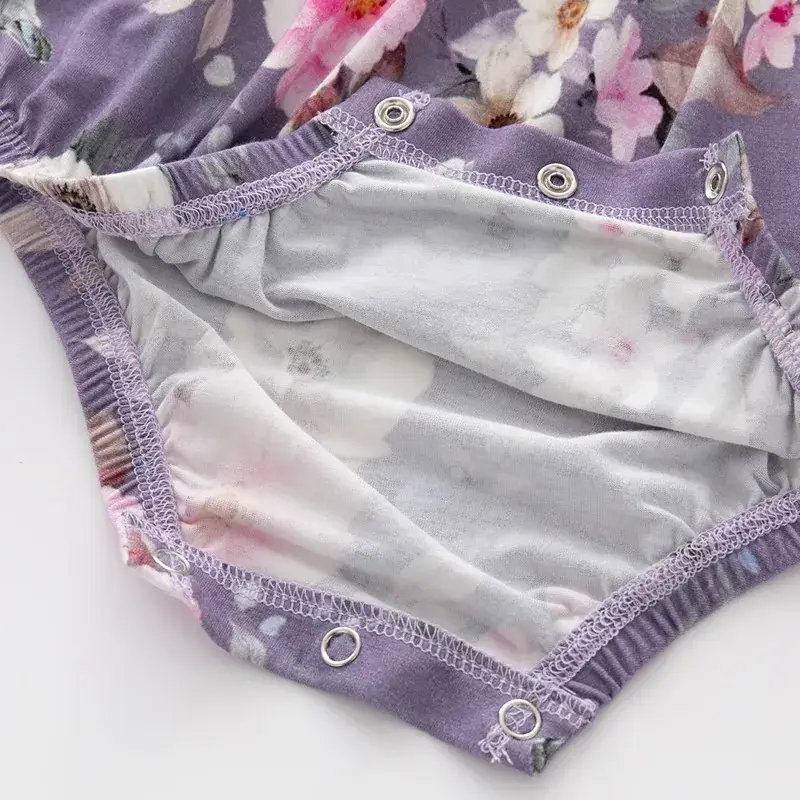 Baby Floral Suspenders Set for Girls Summer
